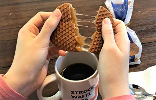3Bros Caramel Stroopwafel - 24 (3 bags of 8) Wafer Cookie - Made Fresh in the USA - Thumbnail 4