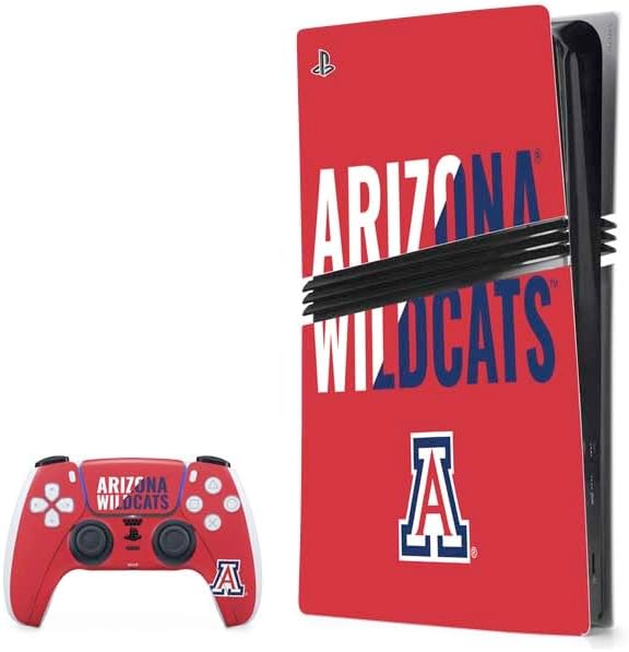 Skinit Decal Gaming Skin Compatible with PS5 Pro Bundle - Officially Licensed University of Arizona Wildcats Red Design