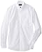 Dockers Men's Solid End On End Dress Shirt with Button Down Collar