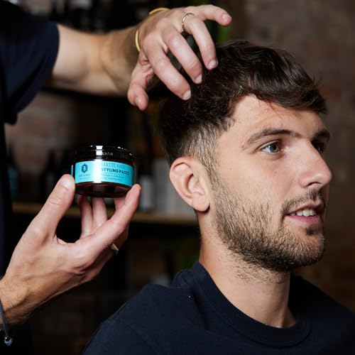 Face Facts | Bert & Bert Barbers Matte Hair Styling Paste | Texture + Definition | 100g