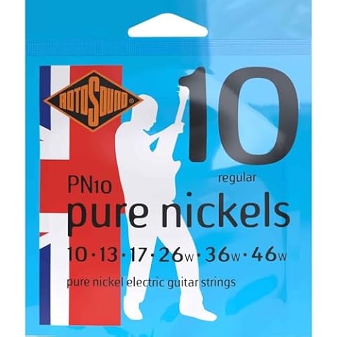 Rotosound PN10 Pure Nickel Electric Guitar Strings Cover