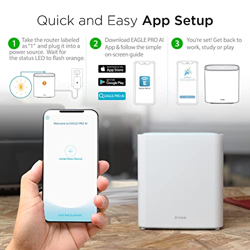 D-Link M32 Eagle Pro Ai Wifi 6 Lifestyle Router thumb #10