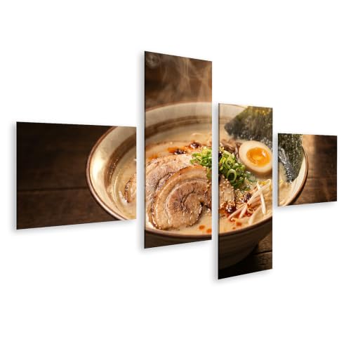 Tableau ramen cuisine islandburner de 4 pièces pour déco gourmande