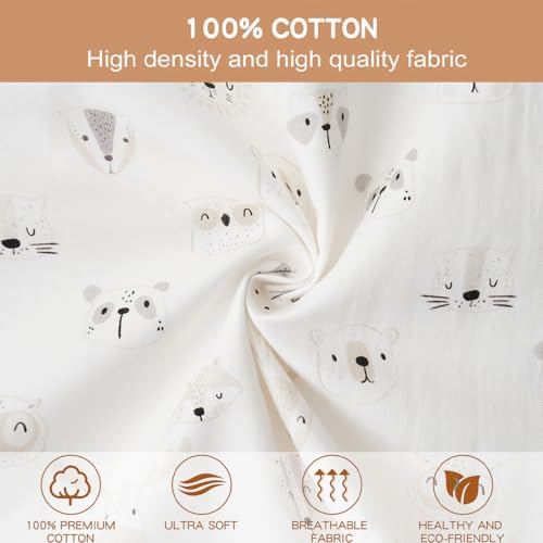 Image of Bunnikins & Clover Toddler Pillows with Pillowcase, 13 inchx18 inch Soft Cotton Kid Pillows for Sleeping, Bedding Small Pillow for Boys and Girls Aged 2-5 Years