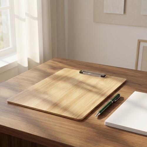 Tablero portátil para dibujo anticaídas con clip firme para estudiantes pack 2 8