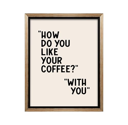 Poster Master Typography Canvas - How Do You Like Your
