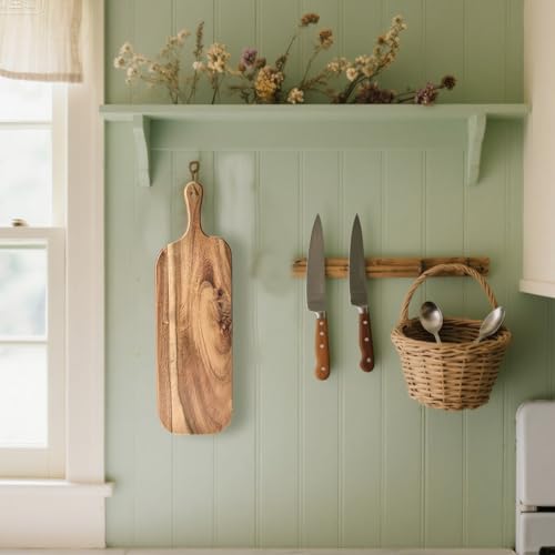 Planche à découper en bois double face pour simplifier le service du steak