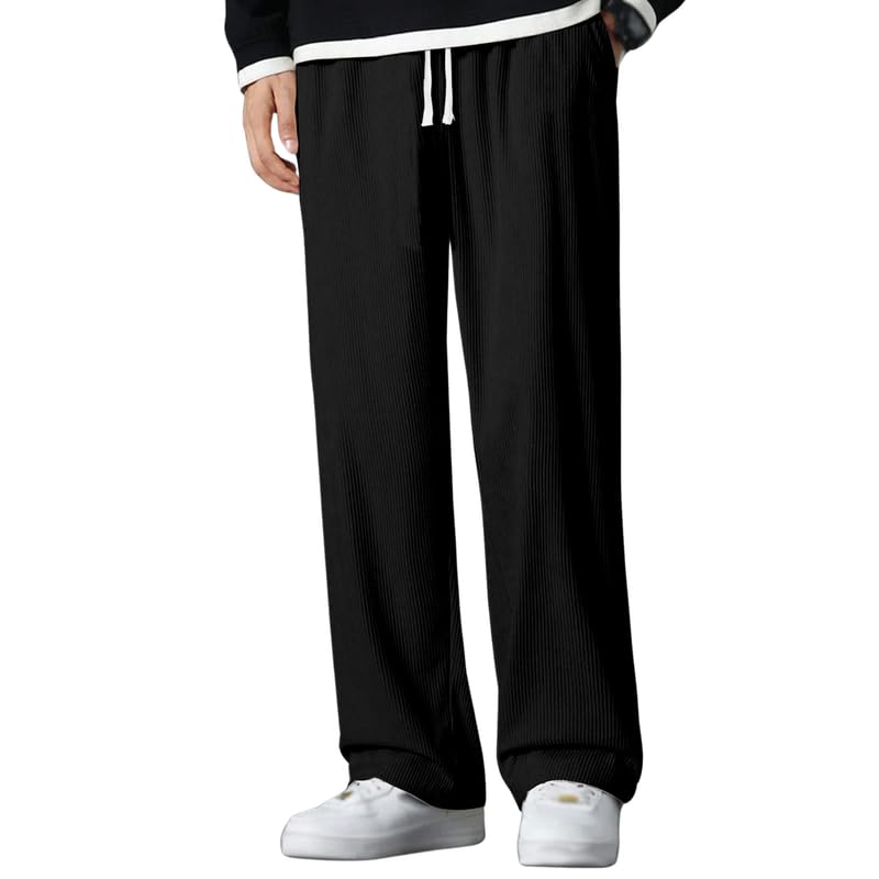 combraided Trouser Pant for Men | Stylish & Comfortable Sports Trouser for Men | Loose Fit Poly Lycra Track Pants | Gym, Running & Casual Wear | Lightweight, Breathable & Stretchable-picture-29