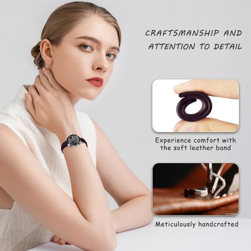 WoPail 22mm Leather Strap for Xiaomi Watch 5/ S4 / S4 Sport /S3 /S2 /S1 /watch 2/2 Pro - Image 4