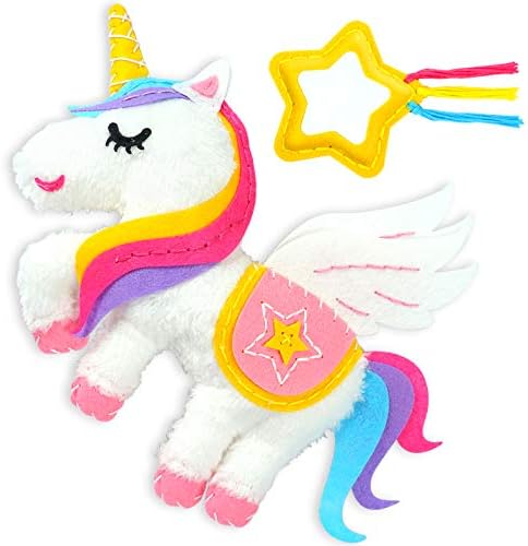 Miniatura 2 de Magic World Kit de costura personalizado para bricolaje, My Magical Unicorn  Regalos de manualidades y artes de costura Frist  Kit de costura