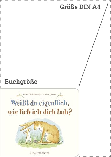 Weißt du eigentlich, wie lieb ich dich hab?: Kleines Pappbilderbuch │ Liebevolles Geschenk zu Taufe oder Geburtstag für Kinder ab 2 Jahren