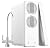 Ecoviva Reverse Osmosis System, 600GPD Tankless Reverse Osmosis Water Filter, 8 Stage Filtration Under Sink RO System, 2.5:1 Pure to Drain, Filter Life Monitor, RO&Filtered Water Options(RO600 White)