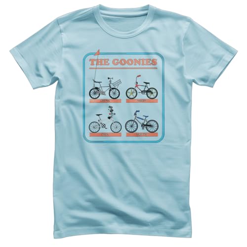 T-shirt The Goonies Bikes homme fini les hauts de cinéma sans forme et fragiles