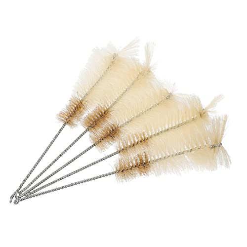 PRETYZOOM Nylon Erlenmeyer Flask Brush Long Bottle Brush Cleaner Laboratory Glassware Cleaner