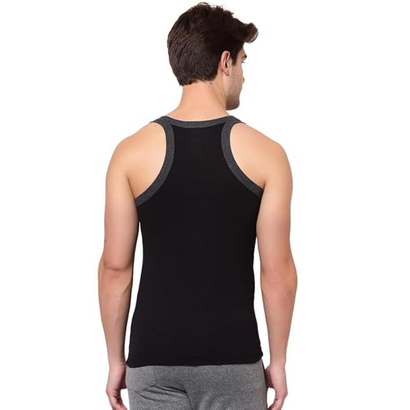 Image of INNERO Men's Gym Vest, Soft Cotton Vest Fot Men, (Pack of 1)