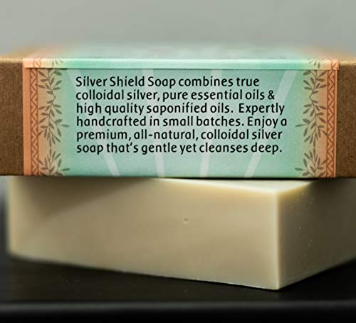Silver Shield Soap - 100% Natural Silver Soap #TOP3