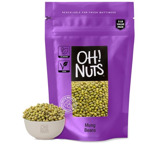 Oh! Nuts Mung Beans 5lb Bulk Bag