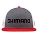 Shimano Fishing Flatbill Cap - Gray, LG/XL [AHATFLATLXLGY]