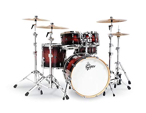 Gretsch Drums Renown 5 Pieces Shell Pack with 22 Inches Kick and Snare Drum - Cherry Burst
