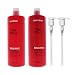 Wella Brilliance Shampoo & Conditioner for Fine Colored Hair Liter Set + Wella Liter Pumps (2)