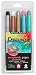 Sakura 48106 10-Piece Permapaque Assorted Color Metallic Fine Point Opaque Paint Marker Set
