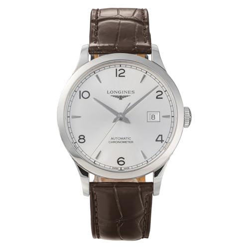 [LONGINES(�����W��)] ���R�[�h �E�H�b�` ������ 3�C���h�� �T�t�@�C�A�K���X �V���o�[������ L2.821.4.76.2 �����Y [���s�A���i]