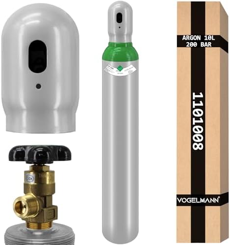 Bouteille De Gaz Mélange Argon/CO2 (82/18) 10L 200 Bar - Pour Soudage MIG/MAG, Neuve