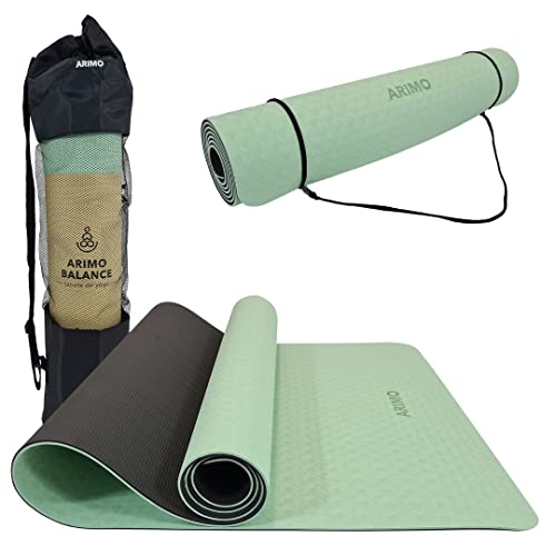 ARIMO Tapete Yoga Mat Antiderrapante TPE Ecológico Biodegradável ...