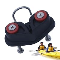 Taquet à Came En Nylon Pour Kayak – Anti-usure, Entrée évasée, Pour Cordes De 3 à 15 Mm – Noir, Résistant Et Léger