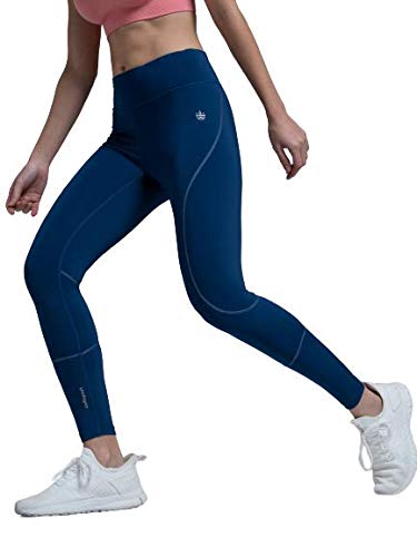 Image of CULT Women's Solid Polyester 4-Way Stretch, AbsoluteFit Training Tights, Moisture-Wicking, Leggings for Sports, Gym, Active Wear