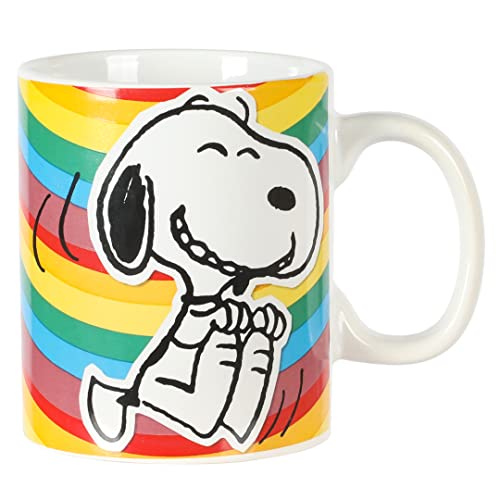 Set de 4 Mugs Peanuts 70 Aniversario 15 OZ Piedra miniatura 4