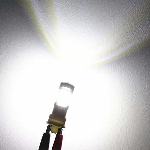 Alla Lighting 3057 3056 T25 3157 3156 Led Bulb, 6000K Xenon White, Back-Up Reverse Lights, Turn Signal, Brake Tail Lights Bulbs Lamps Replacement #TOP2