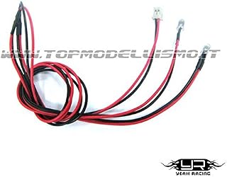 YEAH RACING LK-0008RD 3mm LED ライトセット レッド タミヤ製ユニット対応