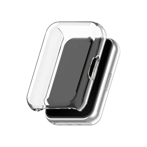 [TRIPLE RIVER] For HUAWEI Band 11 Pro �ϏՌ� �P�[�X �J�o�[ ���b�L �N���A TPU �t���ی�t�B������̌^ For �t�@�[�E�F�C �o���h11 �v�� �S�ʕی� �\�t�g�P�[�X(�N���A)