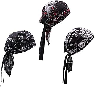 Elephant Brand Doo Rag 100% Cotton - Skull Cap Beanie for Cycling