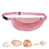 Facile da trasportare: organizza facilmente con questa borsa da spiaggia in mesh portatile, progettata con ampio spazio di archiviazione e una funzione pieghevole per la semplice conservazione o la sospensione