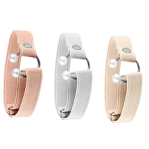 Gatuida 3Pcs High Heels Slip Shoe Straps Elastic Detachable Holders for Wedge Ballet Flats Comfortable Fit Accessories Lotus Easy to Wash Use