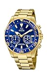 JAGUAR Reloj Hombre J899/B Nueva I-Size Caja de Acero Inoxidable Dorado Correa de Acero Inoxidable Dorado