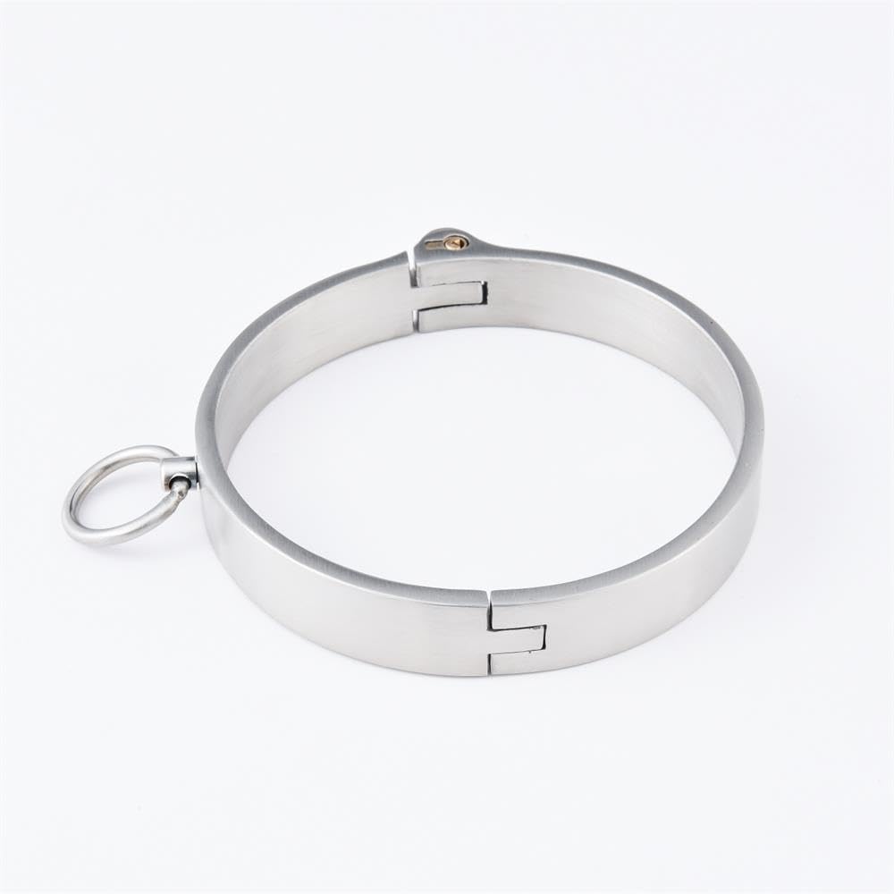 Collar para Damas para Sexo Bdsmsex Bdsm Restricciones Collar Fetiche Gargantilla Metal Cuello Restricción Esclavo Conjunto para Hombres Mujeres Bondage Sexo Collares Juguetes Sexuales Eróticos