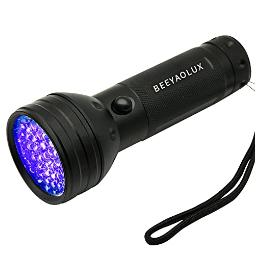 Image of UV Flashlight Black Light, 51 LED 395 nM Ultraviolet Blacklight Pet Urine Detector for Dog /Cat Urine,Dry Stains,Bed Bug, Matching with Pet Odor Eliminator