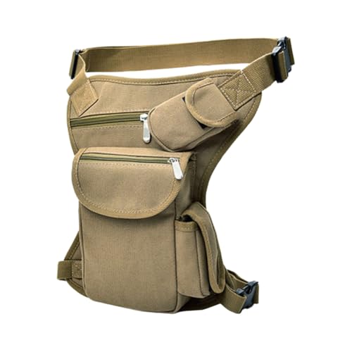 Sacoche de vélo multifonction et sacoche de cuisse imperméable kaki