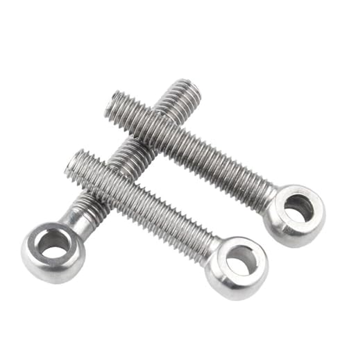 Pernos de ojo M8x25mm de acero inoxidable 304 con anillo de elevación para sujeción 3