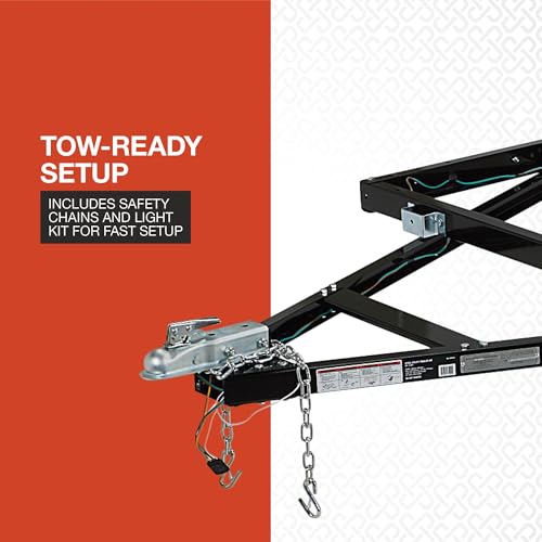 Image of Ultra-Tow 5ft. x 8ft. Steel Utility Trailer Kit, 1715-Lb. Load Capacity