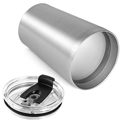 VEGOND 12oz Tumbler Stainless Steel Tumbler bulk Vacuum Insulated Double Wall Travel Tumbler with Lid and Straw Reusable Tumbler, Stainless 6 Pack by VEGOND - Used condition - Image 7