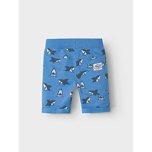 Pantalones cortos NAME IT Nmmvermo AOP para niños con felpa suave 2