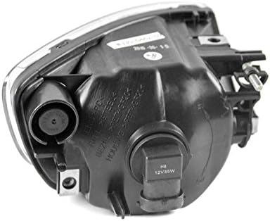 Front Bumper Driving Fog Lights Lamps Black Compatible with 2007-2011 BMW 3 Series E92 E93 Coupe/Convertible