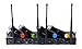 GTD Audio 4x800 Adjustable Channels UHF Diversity Wireless Cordless Handheld Microphone Mic System Ideal for Church, Karaoke, Dj Party, Range 450ft (4 Handheld Mics)