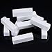 Mudder 10 Pack White Buffer Sanding Block Files Grit Manicure Nail Art Tips Tool