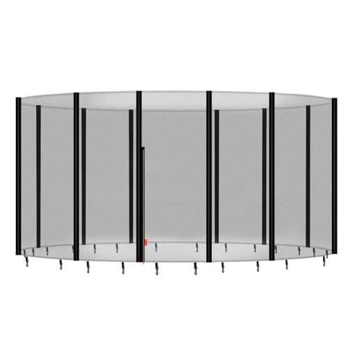 Baunsal® Trampolin Sicherheitsnetz Ø 457 cm (JS+EXD) für 12 Netzstangen mit Netzhöhe 180 cm Ersatzteile Netz Gartentrampolin Schutznetz Kinder Ersatznetz Indoor und Outdoor Baunsal® Trampolin Sicherheitsnetz Ø 457 cm (JS+EXD) für 12 Netzstangen mit Netzhöhe 180 cm Ersatzteile Netz Gartentrampolin Schutznetz Kinder Ersatznetz Indoor und Outdoor