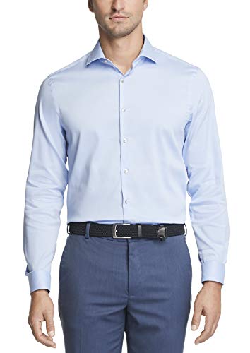 Van Heusen Men's Dress Shirt Slim Fit Stain Shield Stretch2